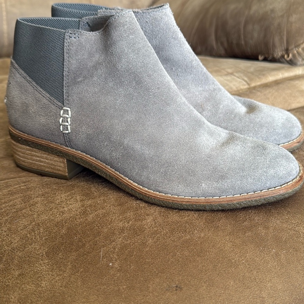 Sperry Maya Lani suede Chelsea grey ankle boot  women’s 7.5